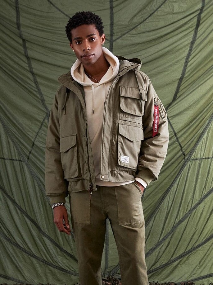 Куртка Alpha Industries MA-1 Hunting Mod Jacket Green