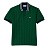 Рубашка поло Lacoste Classic Fit Contrast Collar Monogram Motif Polo Navy Blue/Green