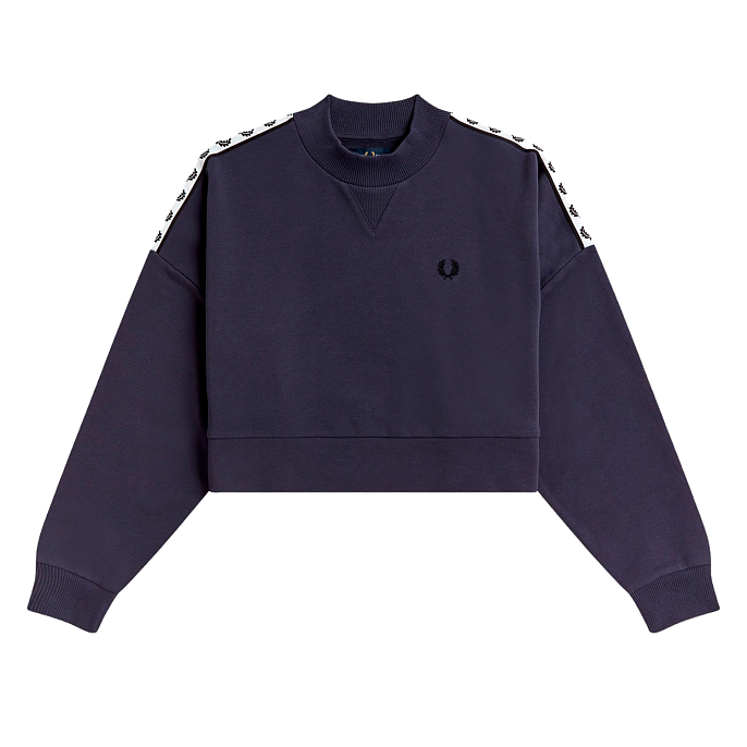 Толстовка женская Fred Perry Taped Sweatshirt