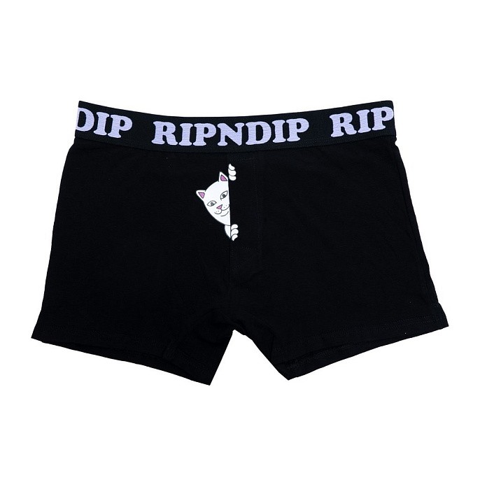 Трусы RIPNDIP Peek A Nermal Boxers Black