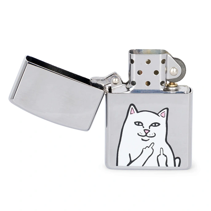 Зажигалка RIPNDIP Lord Nermal Lighter Silver