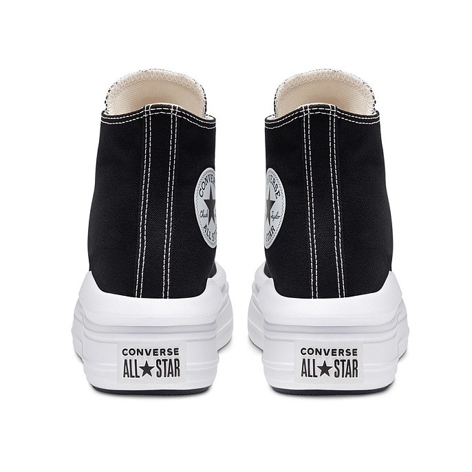 Кеды женские Converse Chuck Taylor All Star Move Platform Black/Natural Ivory/White