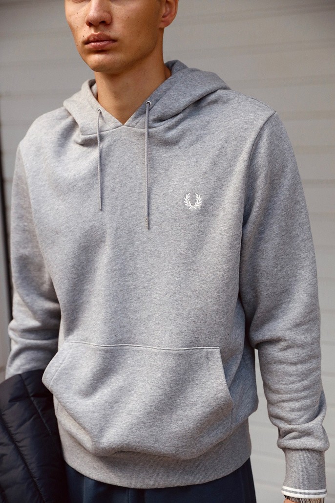 Толстовка Fred Perry Tipped Hooded Sweatshirt