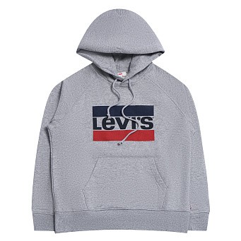 Толстовка женская Levi's Sport Graphic Hoodie Smokestack Heather