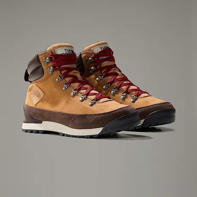 Ботинки мужские The North Face Back-To-Berkeley IV Leather Lifestyle Boots Almond Butter/Demitasse Brown