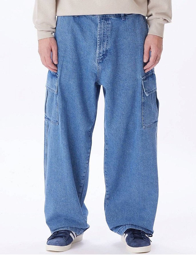 Джинсы Obey Bigwig Cargo Denim Pant