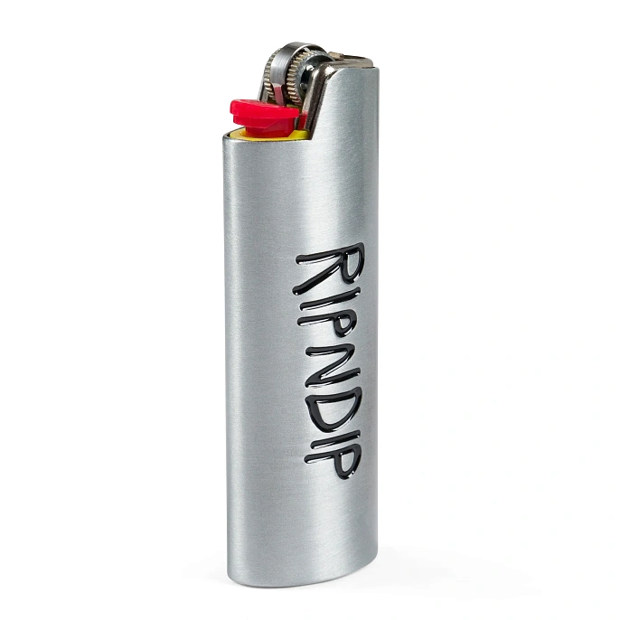 Чехол для зажигалки RIPNDIP Lord Nermal Lighter Cover Silver