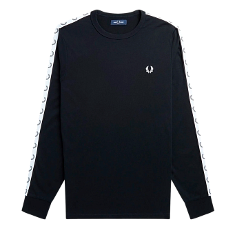 Лонгслив Fred Perry Taped Long Sleeve T-Shirt