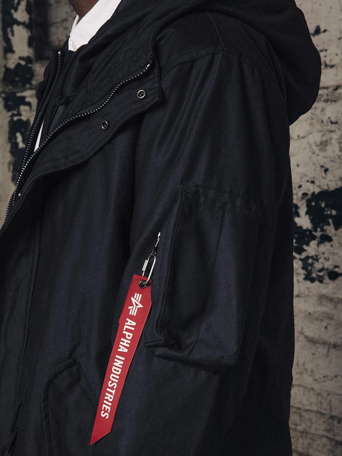 Куртка Alpha Industries M-59 Fishtail Mod Parka Black