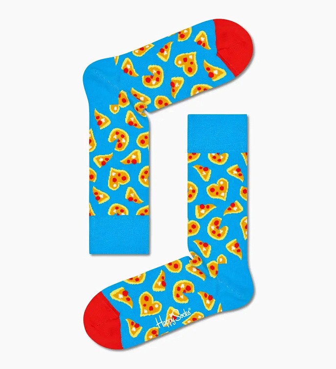 Набор носков Happy Socks Pizza Love Socks Gift Set 3-Pack