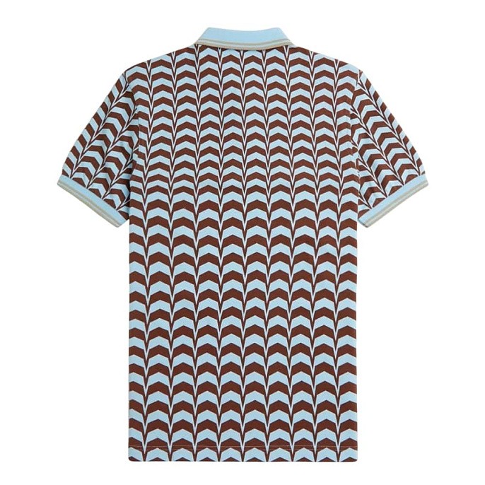 Рубашка поло мужская Fred Perry Bold Print Polo Shirt