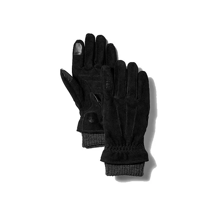 Перчатки замшевые Timberland Leather Glove with Ribbed Cuffs